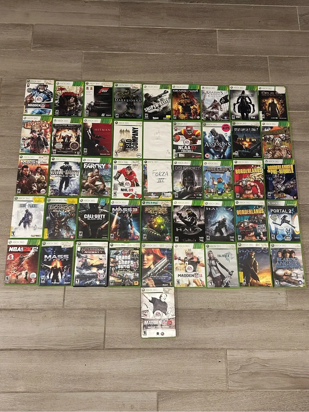 VTG Xbox 360 Video Games Lot (46) (GTA, Assassin’s Creed, COD, Halo, Forza etc.)